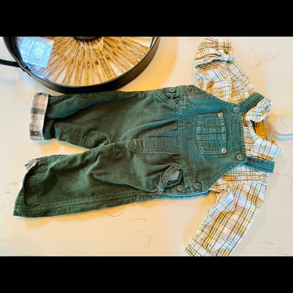 Baby boy overalls SOLD‼️